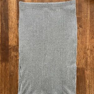 Striped Pencil Skirt